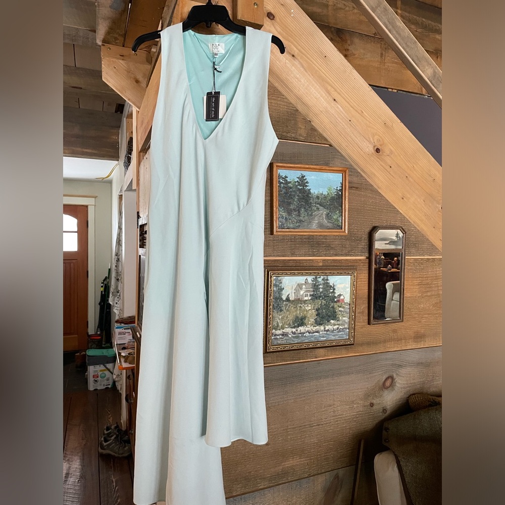Light Blue Sleeveless Dress